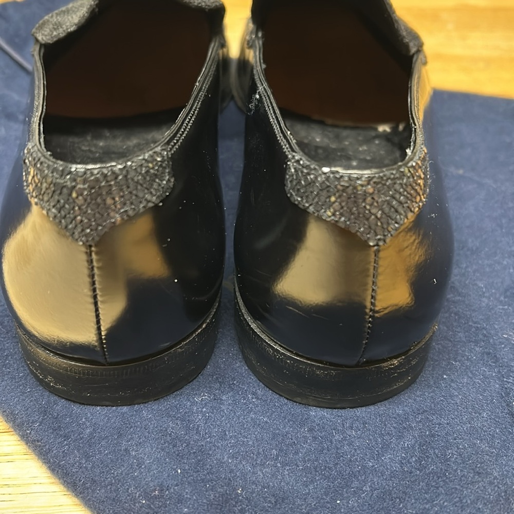 PRADA Men's Black Stingray & leather shoes - Picture 6 of 7